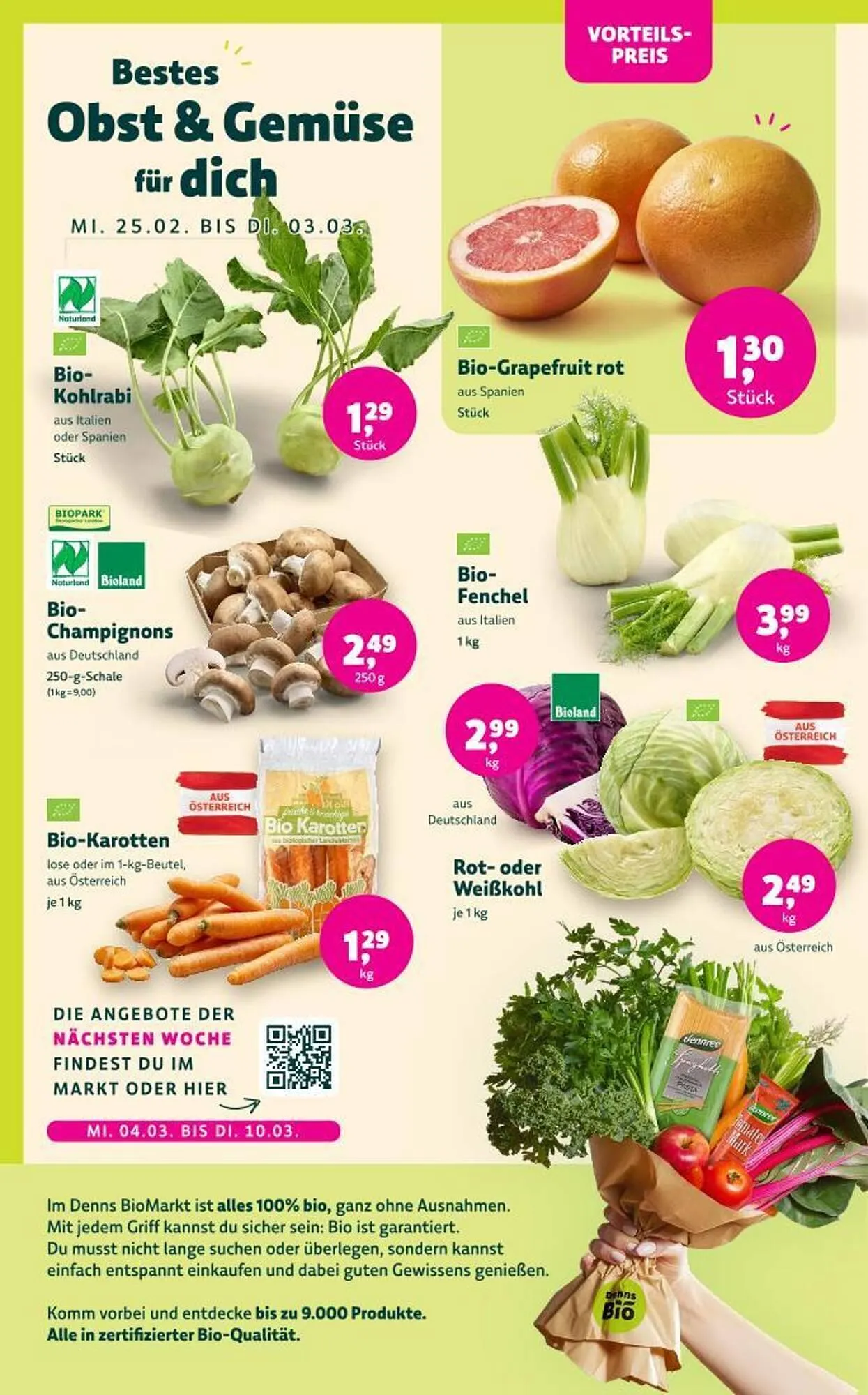 Denn's Biomarkt Flugblatt von 25. Februar bis 10. März 2026 - Flugblätt seite  4