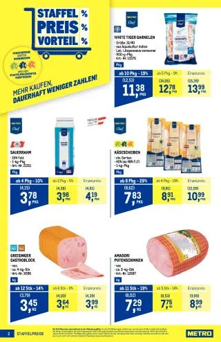 METRO Flugblatt Food - Metro Profi von 17. September bis 30. September 2026 - Flugblätt seite  2