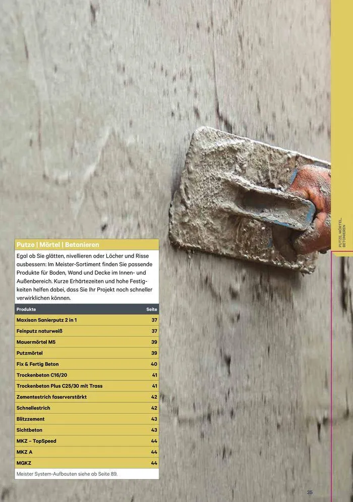 Meister Katalog von 1. Februar bis 31. Dezember 2024 - Flugblätt seite 35