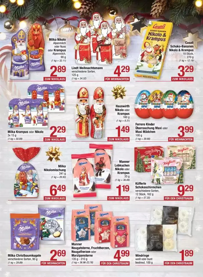 Attraktive Angebote entdecken von 22. November bis 6. Dezember 2024 - Flugblätt seite 9