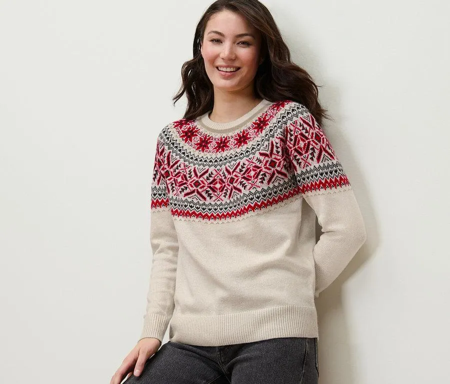 Norweger-Strickpullover