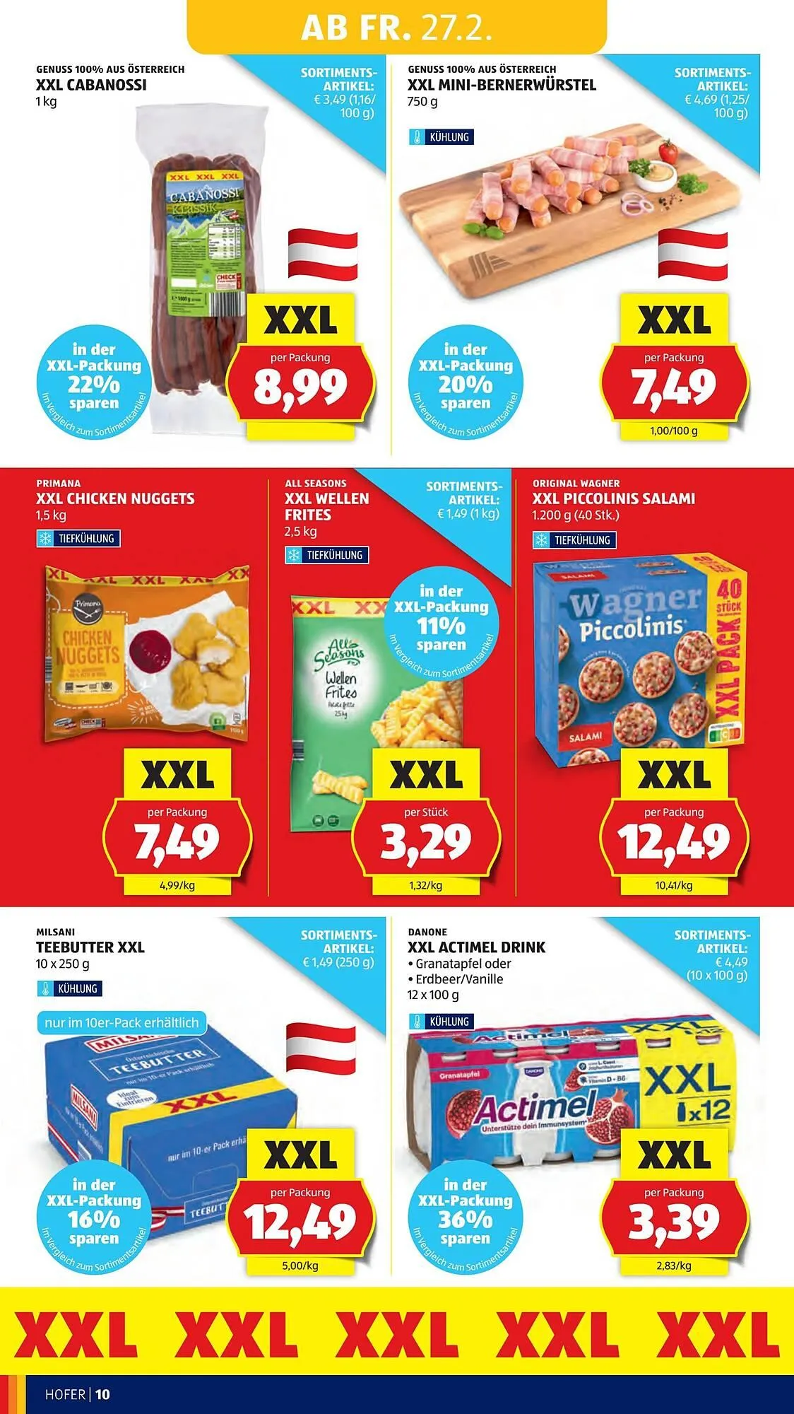 Hofer Flugblatt von 25. Februar bis 5. März 2026 - Flugblätt seite  12