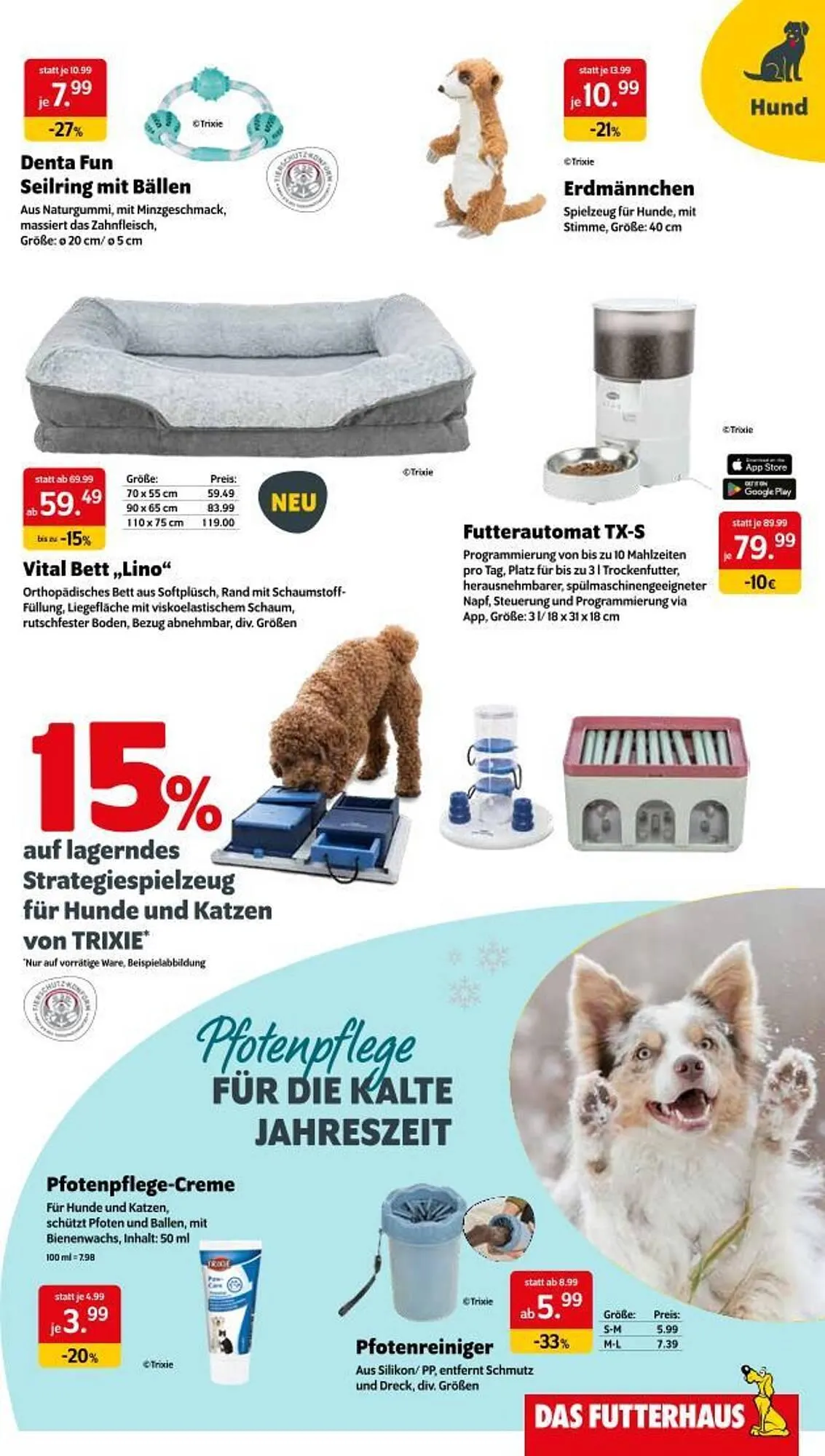 Das Futterhaus Flugblatt von 28. November bis 5. Dezember 2024 - Flugblätt seite 5