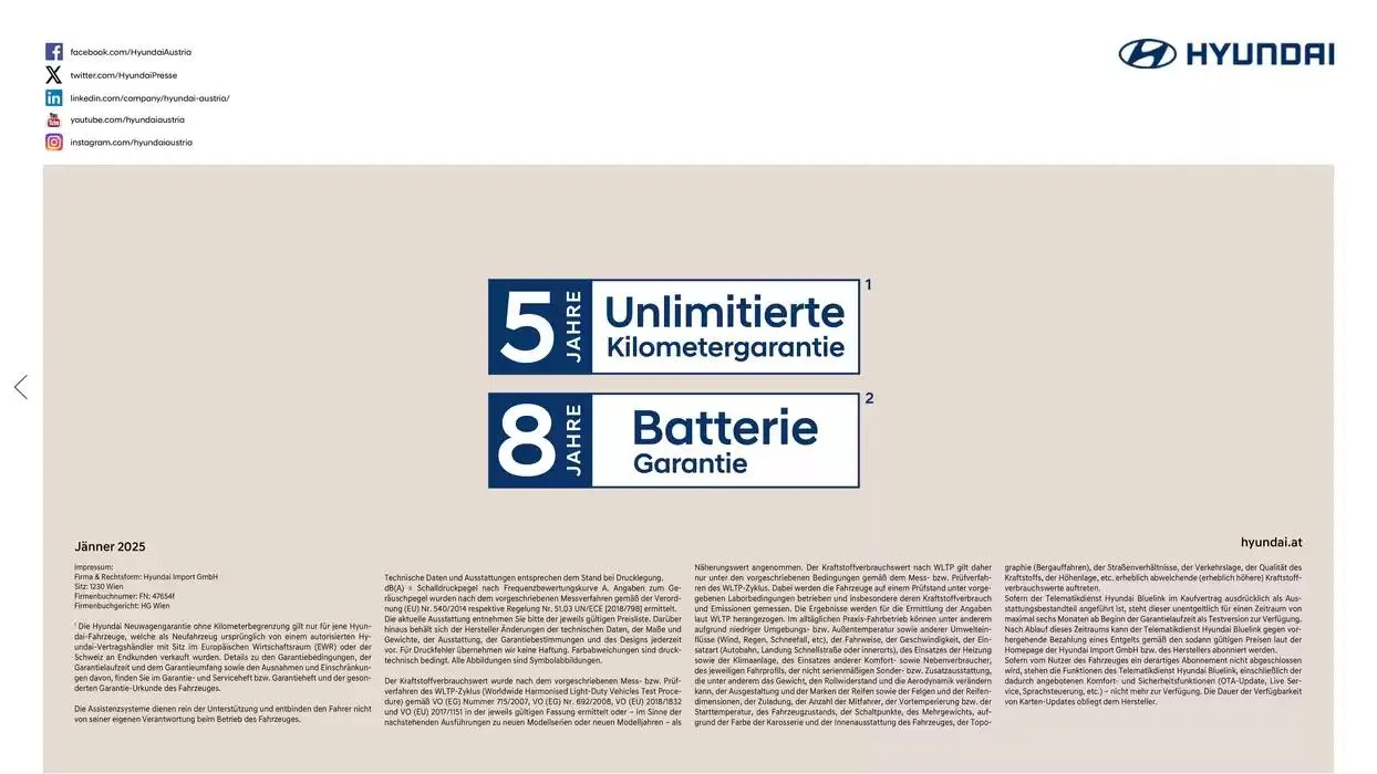 Hyundai TUCSON von 28. Jänner bis 28. Jänner 2026 - Flugblätt seite 34