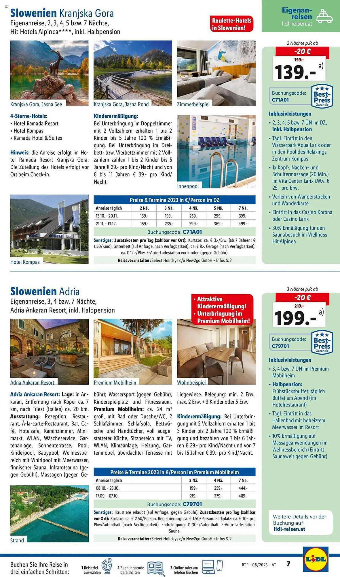 Lidl Flugblatt von 12. August bis 15. September 2023 - Flugblätt seite 7