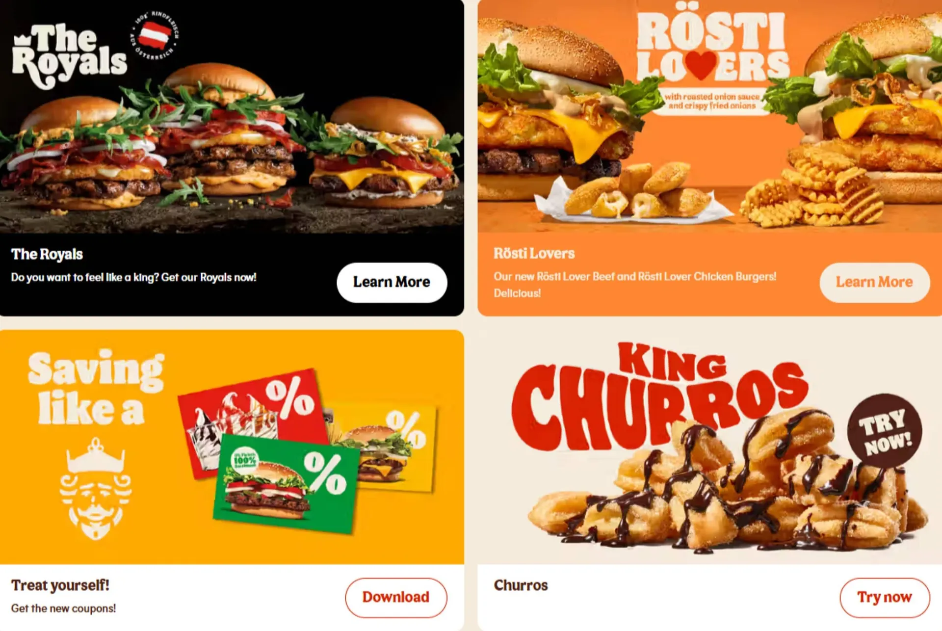 Burger King Flugblatt - 1