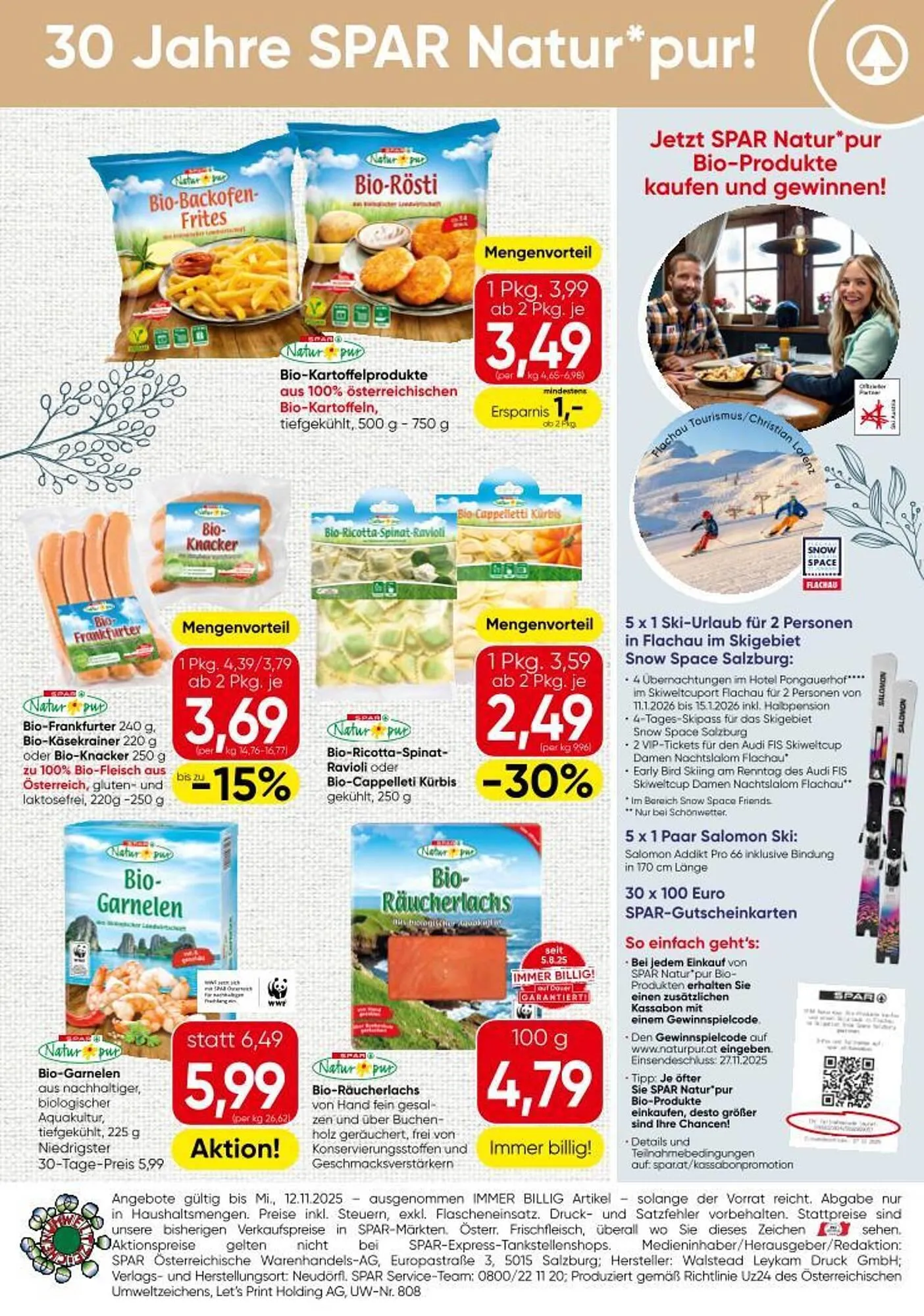 Eurospar Flugblatt von 16. Oktober bis 12. November 2025 - Flugblätt seite 4