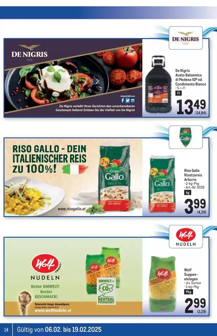 Sonderangebote für Sie von 6. Februar bis 19. Februar 2025 - Flugblätt seite  14