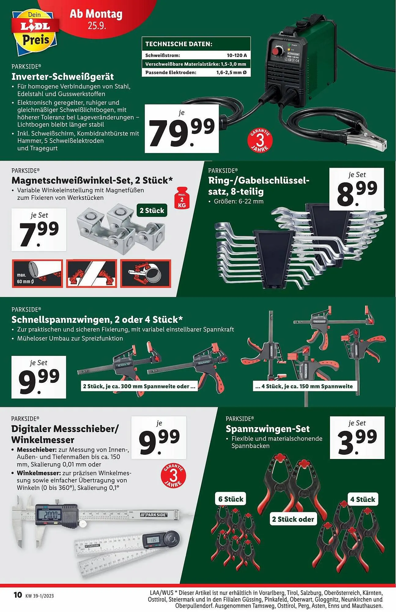 Lidl Flugblatt von 19. September bis 27. September 2023 - Flugblätt seite 10