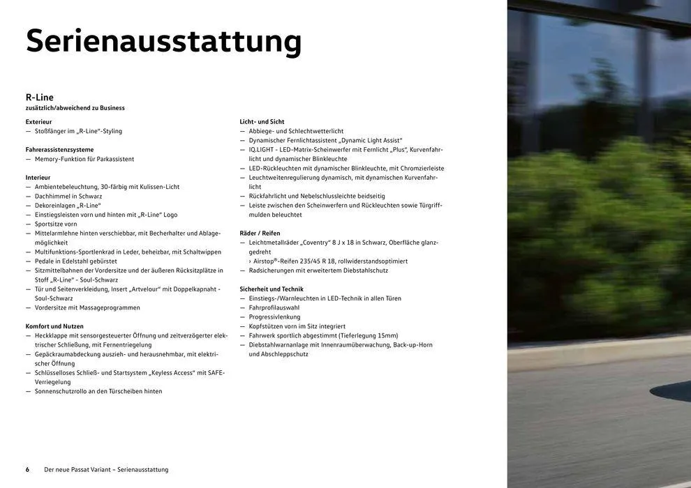 Volkswagen The new Passat  von 16. Februar bis 16. Februar 2025 - Flugblätt seite  6