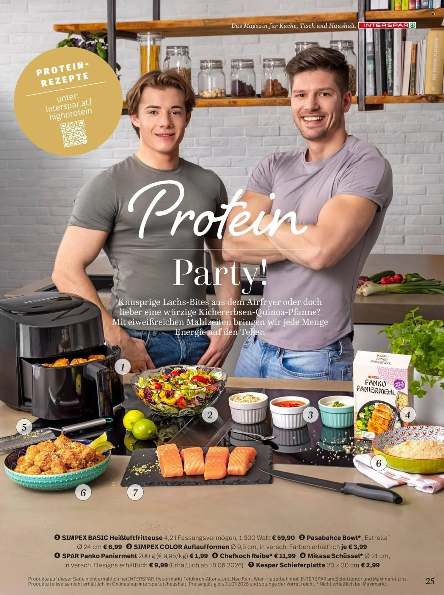 Interspar Flugblatt von 7. April bis 31. Juli 2026 - Flugblätt seite 25