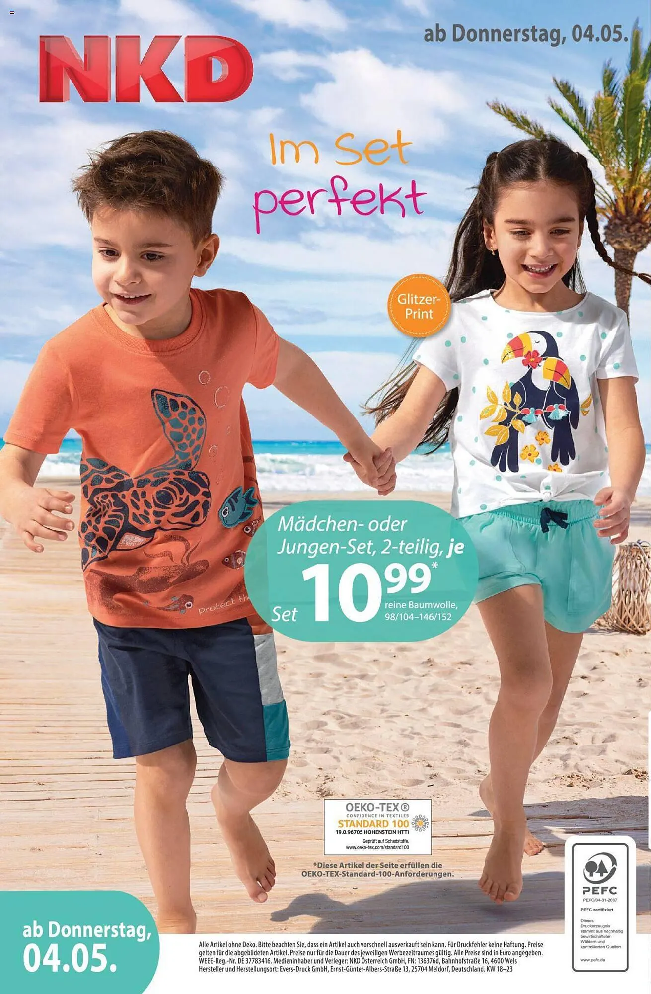 NKD Flugblatt von 4. Mai bis 31. Juli 2023 - Flugblätt seite  16