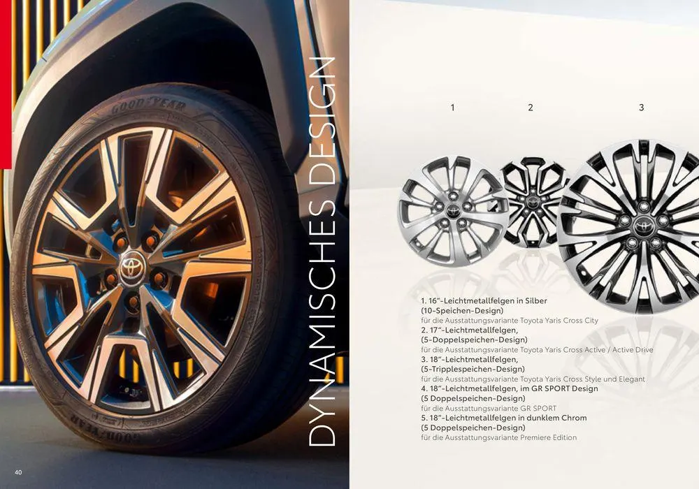 Toyota Yaris Cross von 19. Juli bis 19. Juli 2025 - Flugblätt seite 40