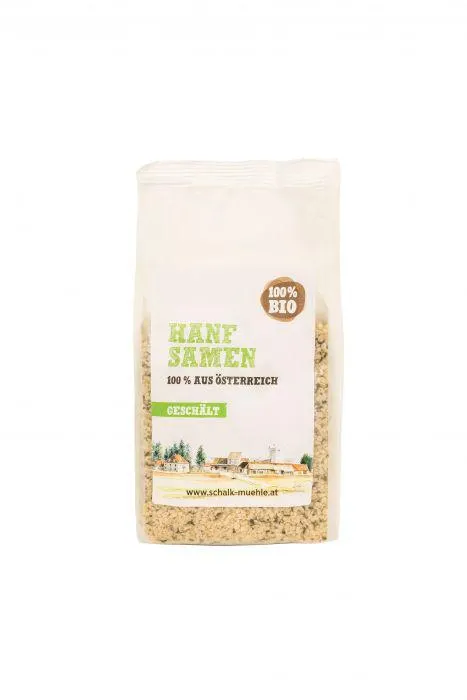 Schalk Mühle Bio AT Hanfnüsse geschält, Beutel 300g