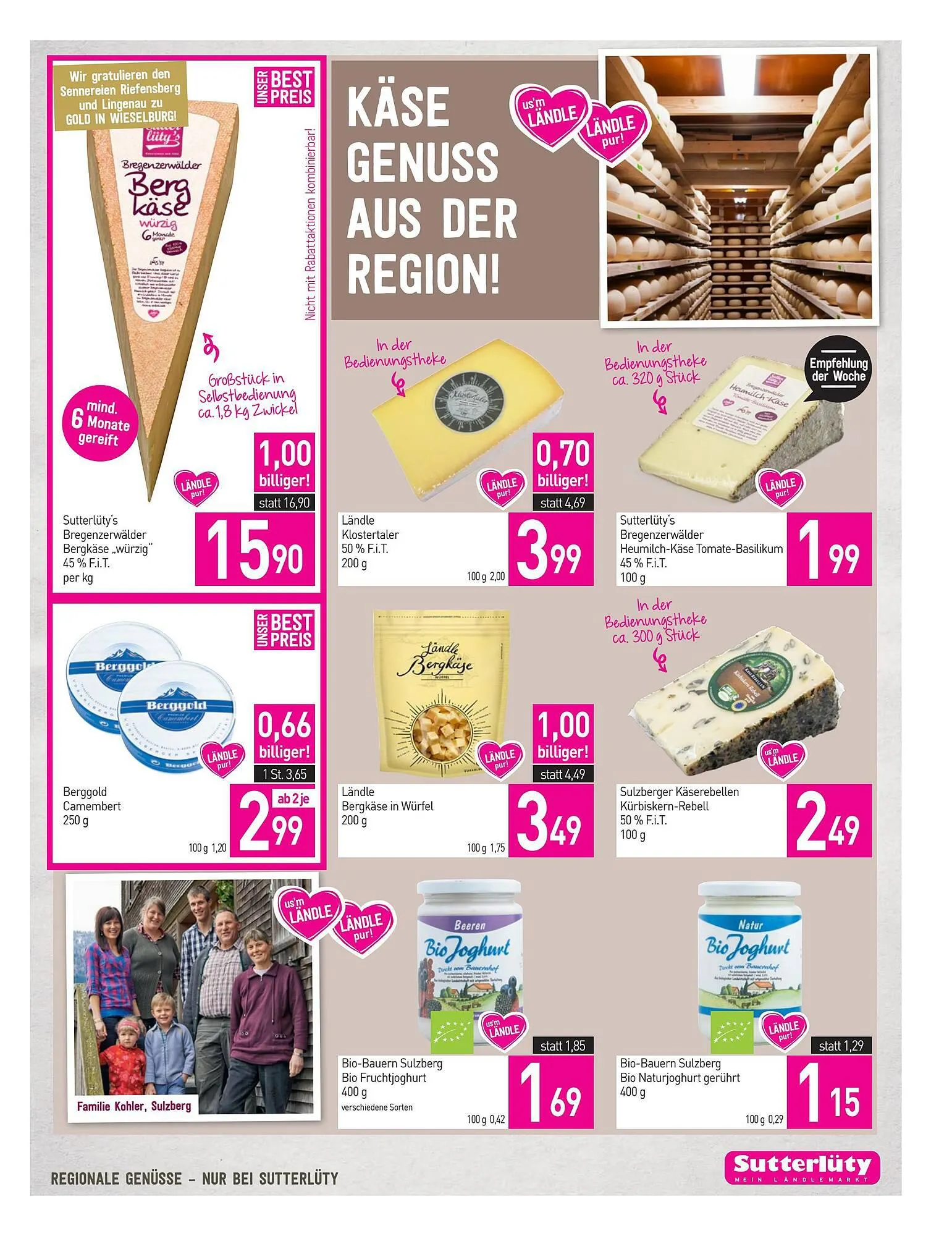 Sutterlüty Flugblatt von 31. August bis 6. September 2023 - Flugblätt seite 5