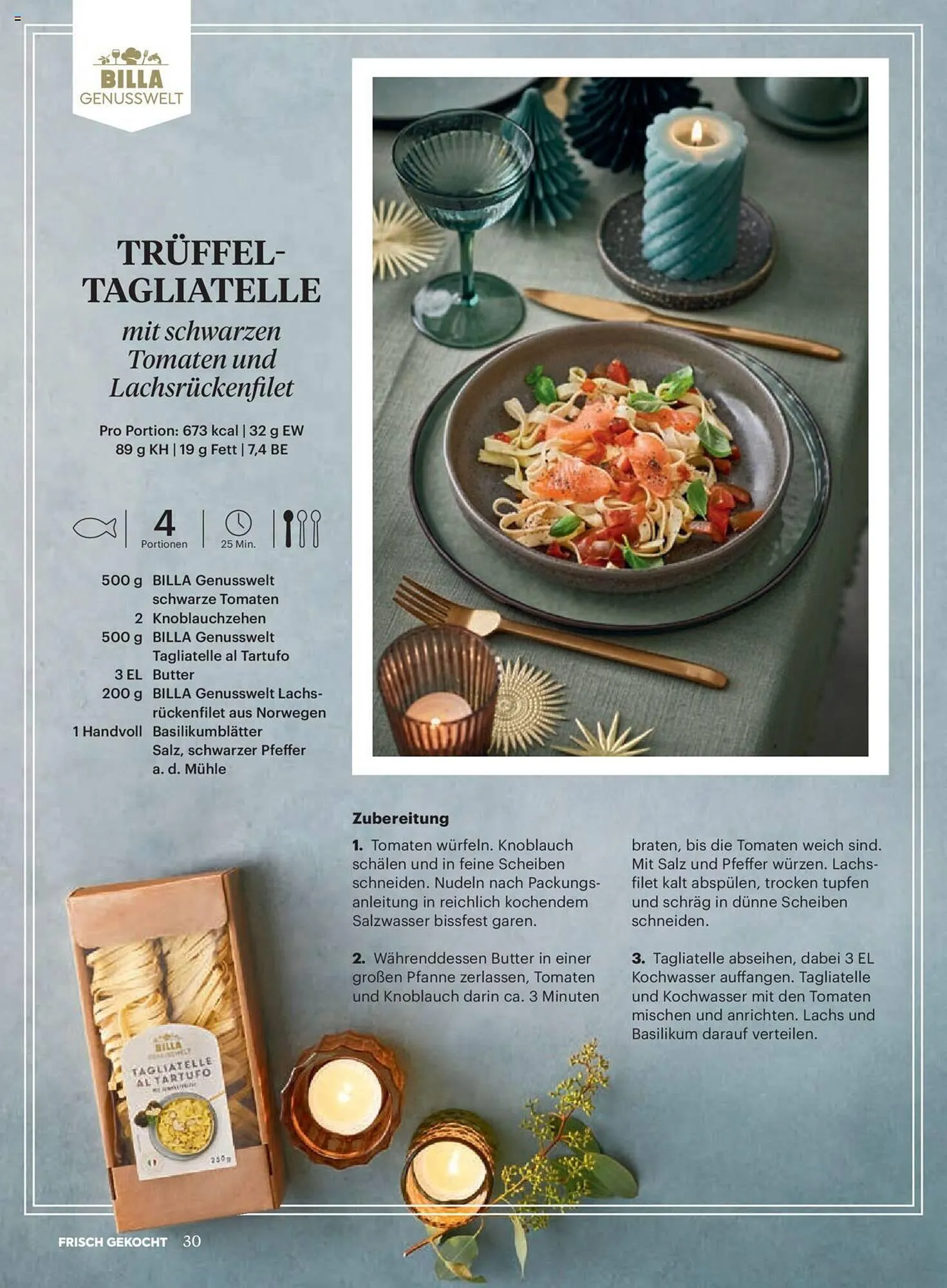 Billa Flugblatt von 1. Dezember bis 31. Dezember 2023 - Flugblätt seite  30