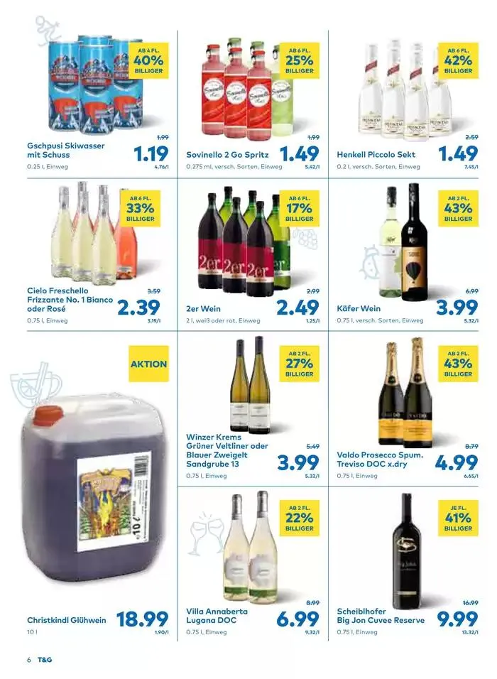 Unsere besten Schnäppchen von 24. November bis 8. Dezember 2024 - Flugblätt seite 6