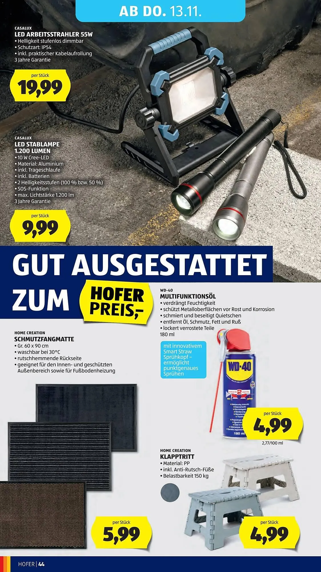 Hofer Flugblatt von 7. November bis 14. November 2025 - Flugblätt seite  50