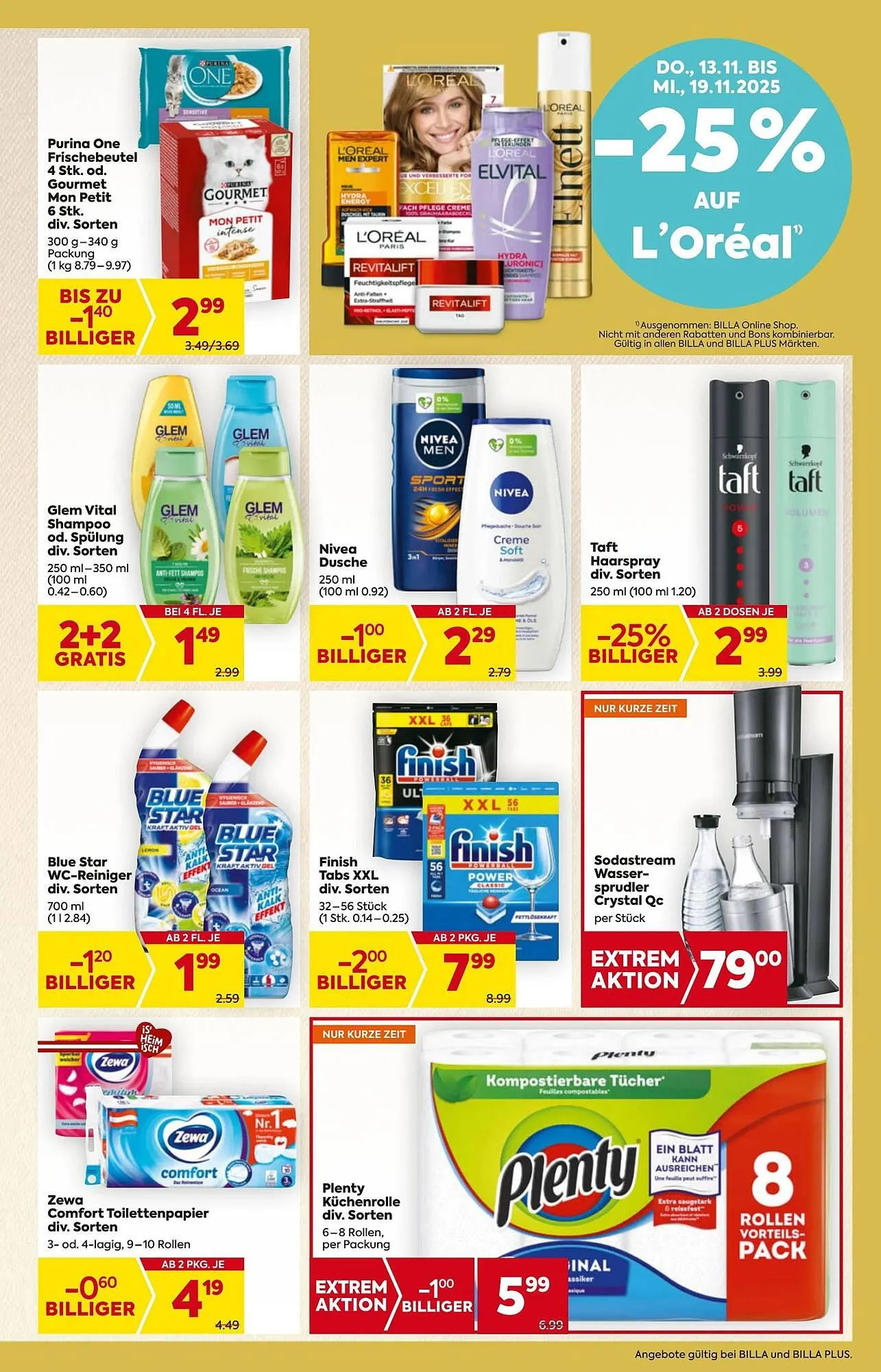 Billa Corso Flugblatt von 13. November bis 19. November 2025 - Flugblätt seite 19