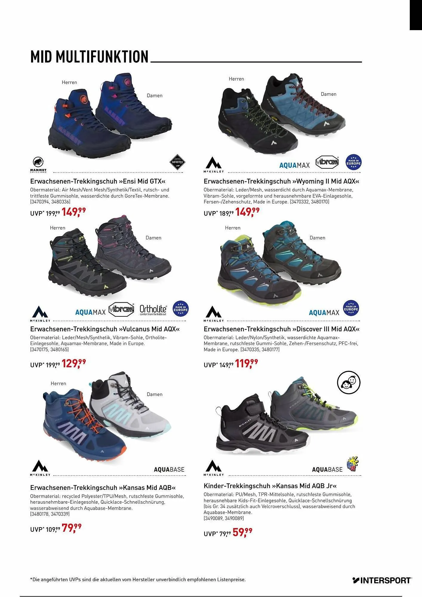 Intersport Flugblatt von 17. Juli bis 31. Dezember 2023 - Flugblätt seite 5