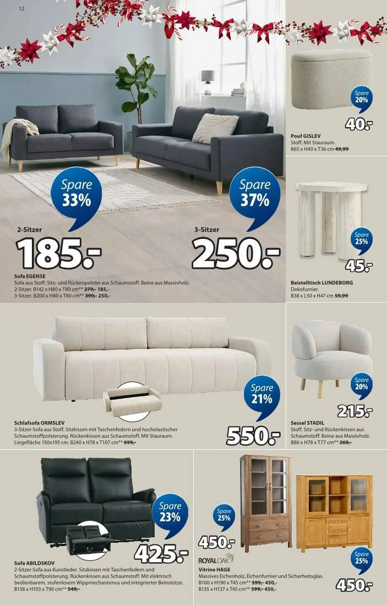 JYSK Flugblatt von 5. November bis 18. November 2025 - Flugblätt seite 12