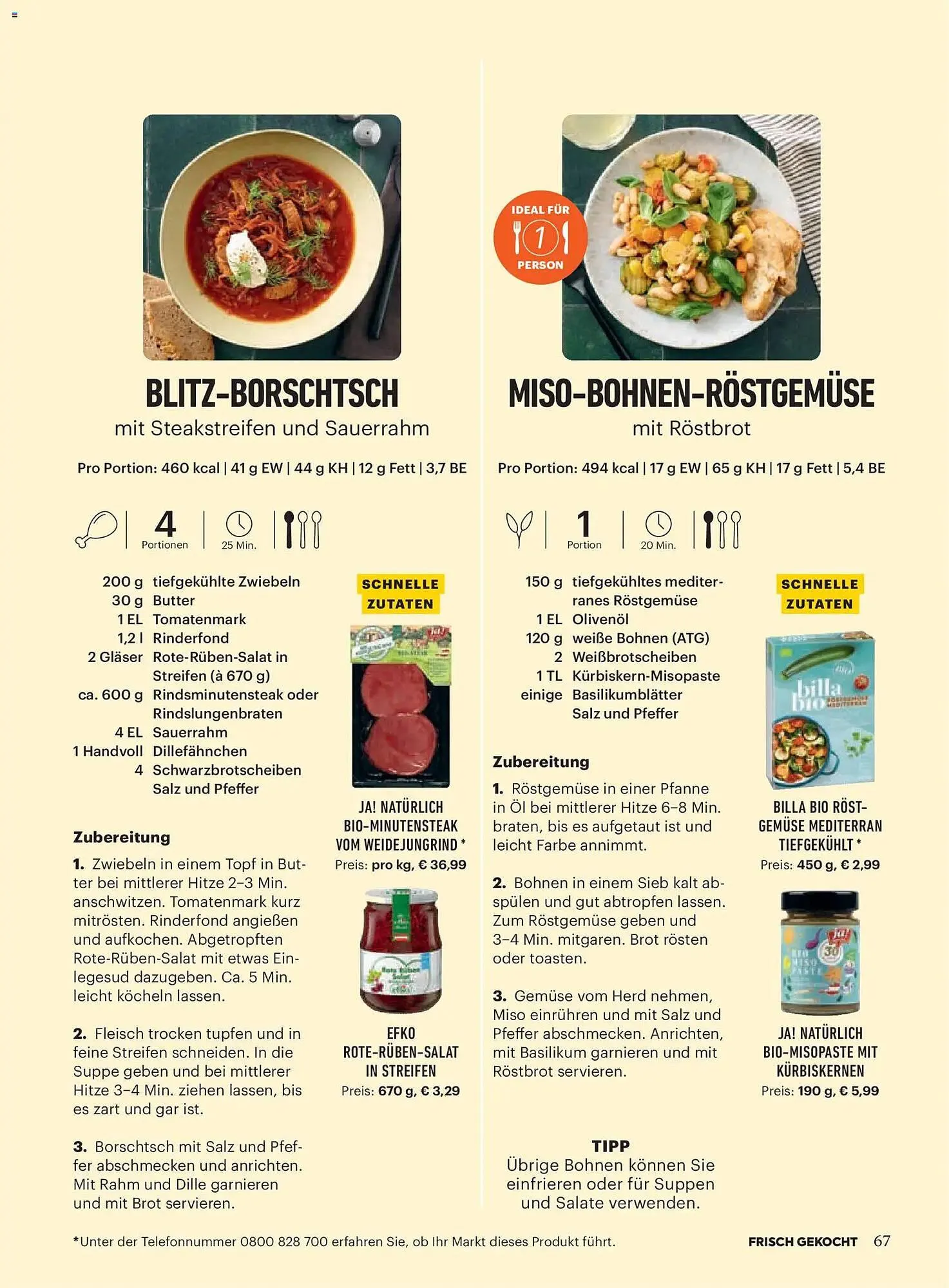 Billa Flugblatt von 1. Jänner bis 28. Februar 2026 - Flugblätt seite  63