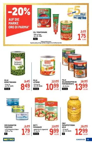 METRO Flugblatt -Profi von 19. März bis 1. April 2026 - Flugblätt seite  29