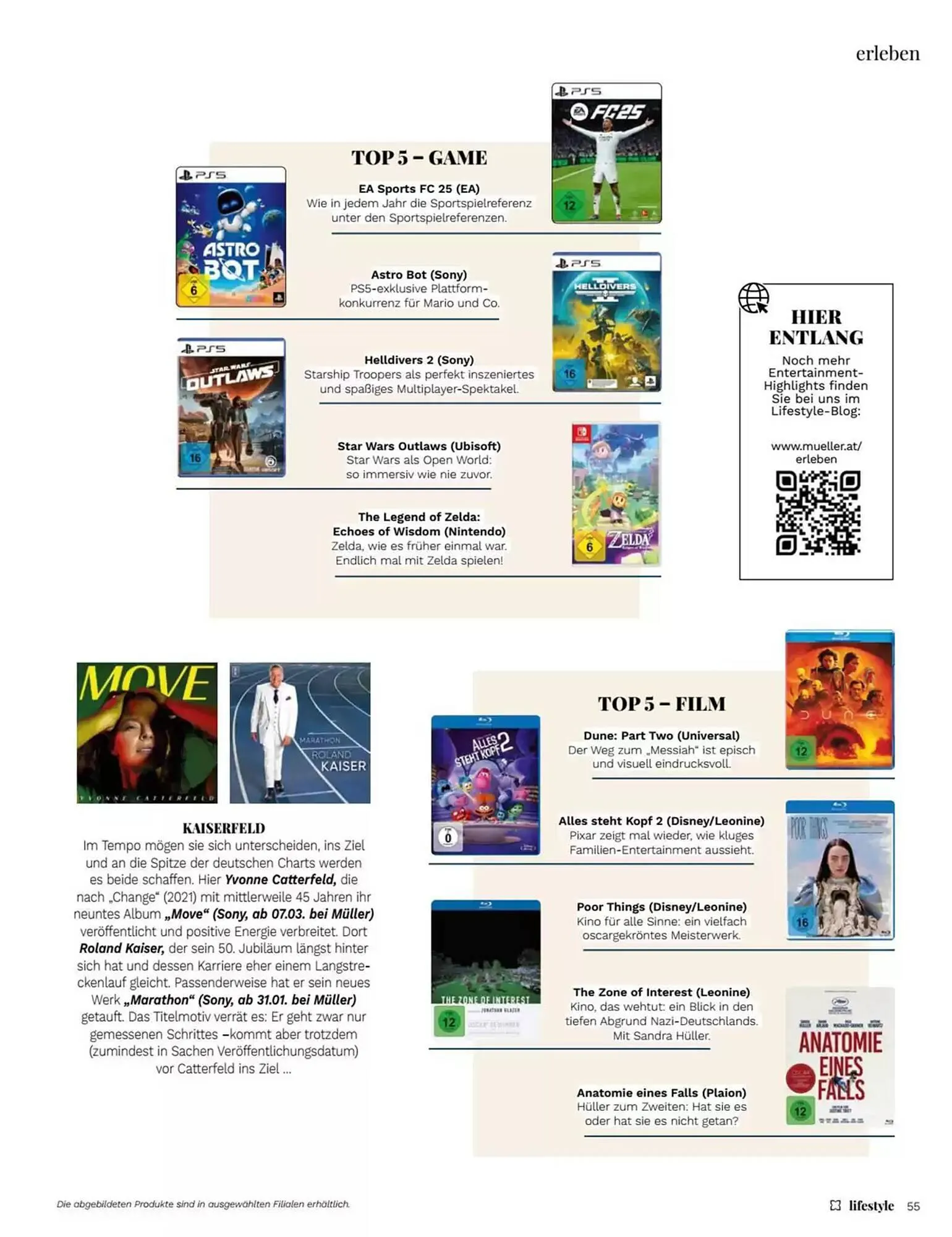 Müller Flugblatt von 13. Jänner bis 28. Februar 2025 - Flugblätt seite 50