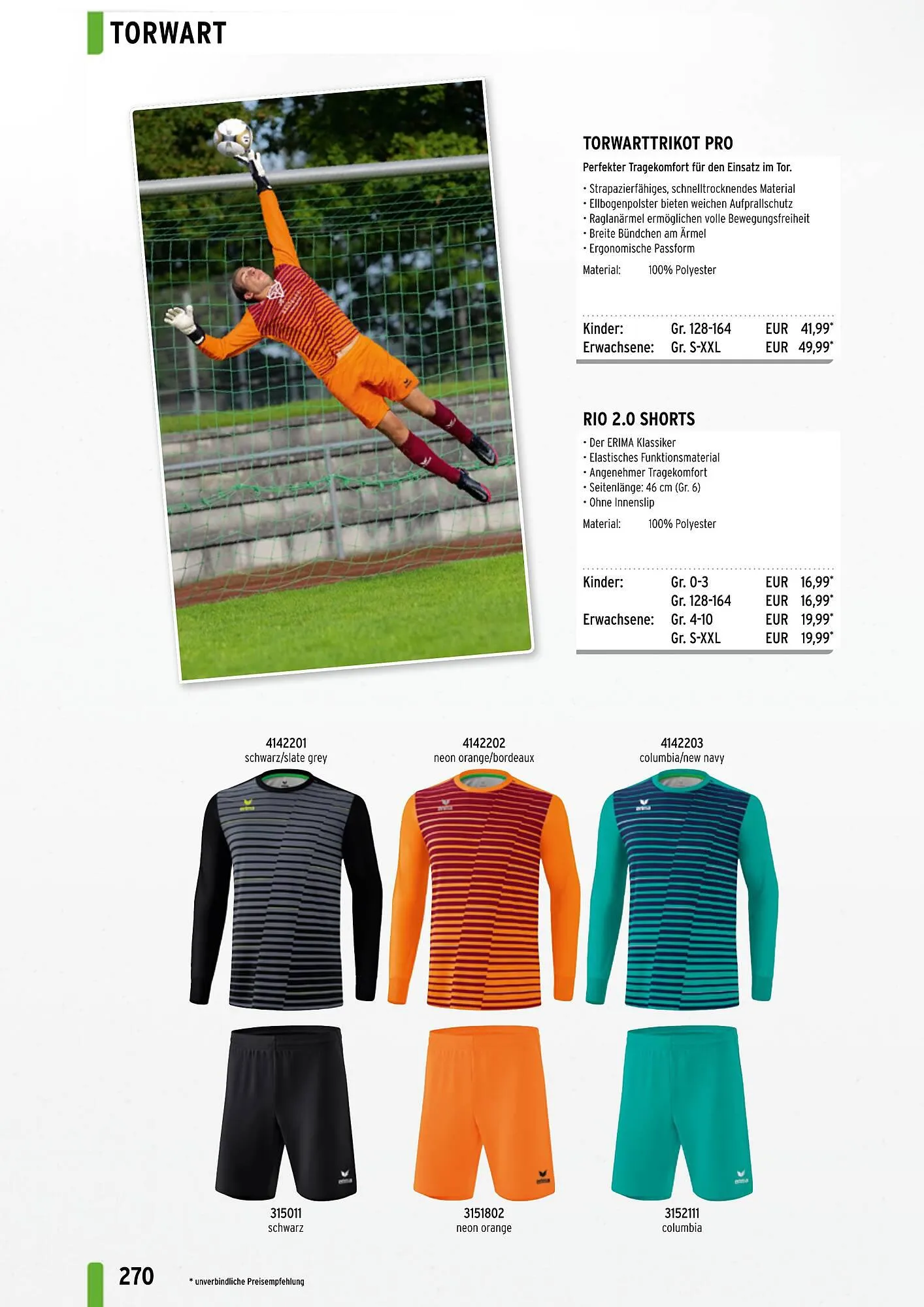 ERIMA Flugblatt von 2. Jänner bis 31. Dezember 2024 - Flugblätt seite 270