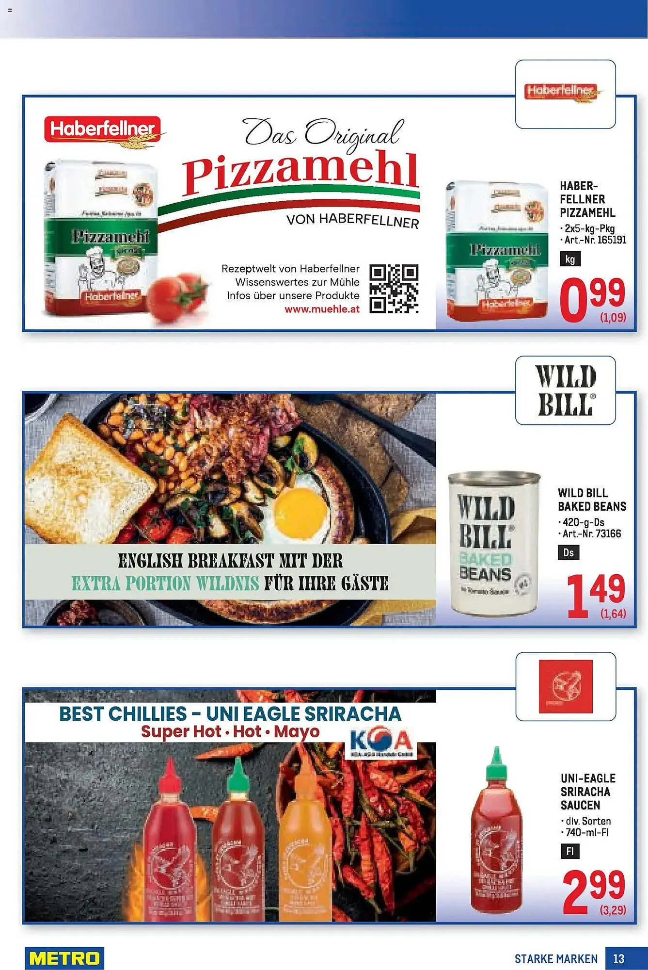 Metro Flugblatt von 19. März bis 1. April 2026 - Flugblätt seite  13