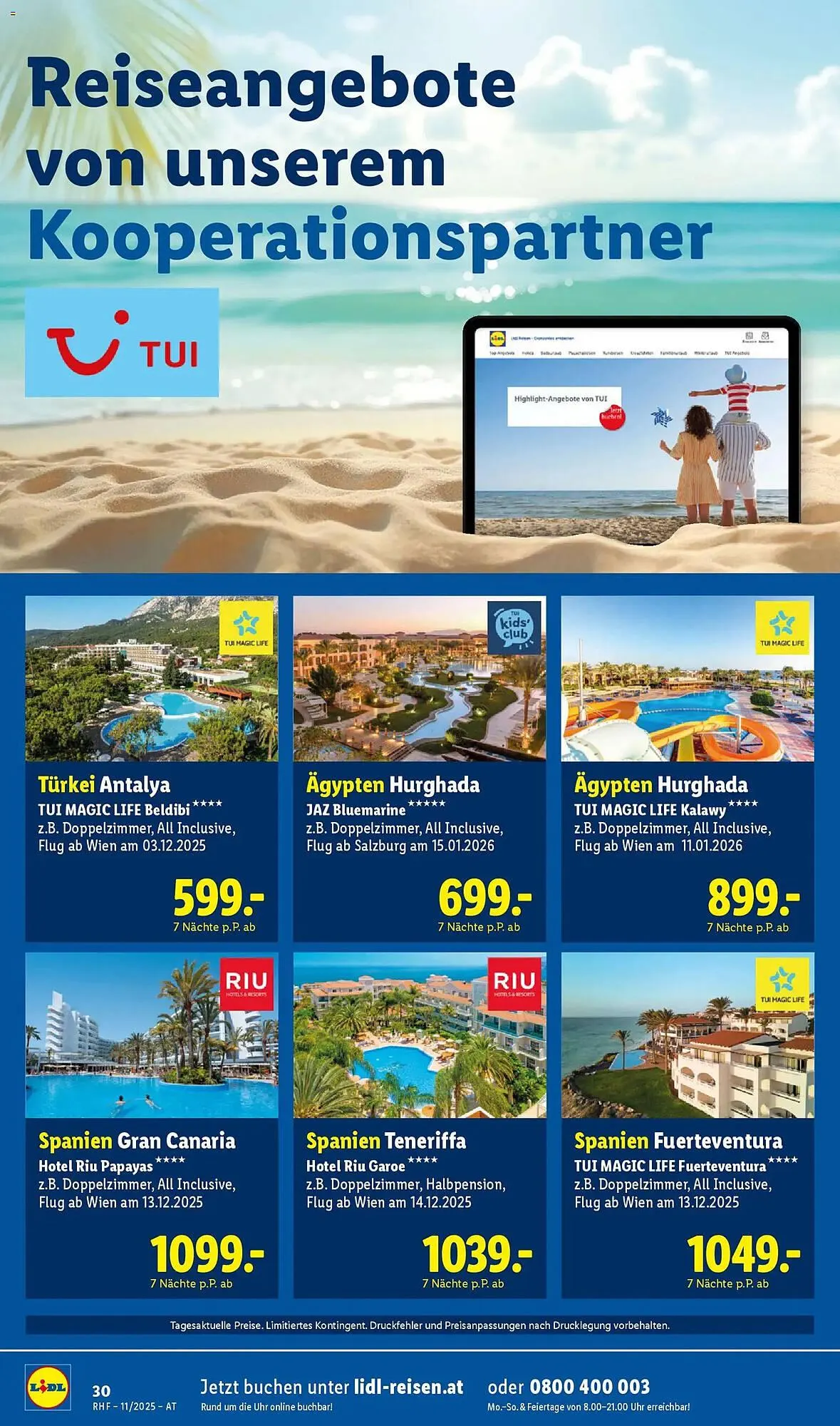 Lidl Flugblatt von 29. Oktober bis 30. November 2025 - Flugblätt seite 30