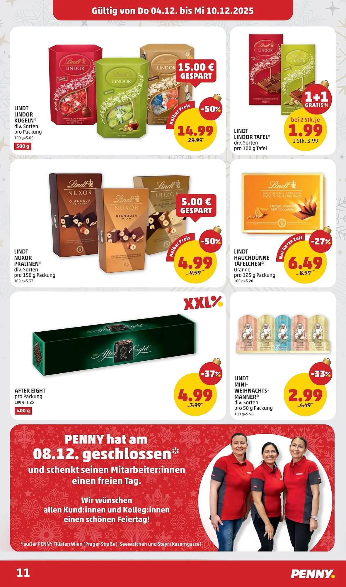 PENNY Flugblatt von 4. Dezember bis 10. Dezember 2025 - Flugblätt seite  11