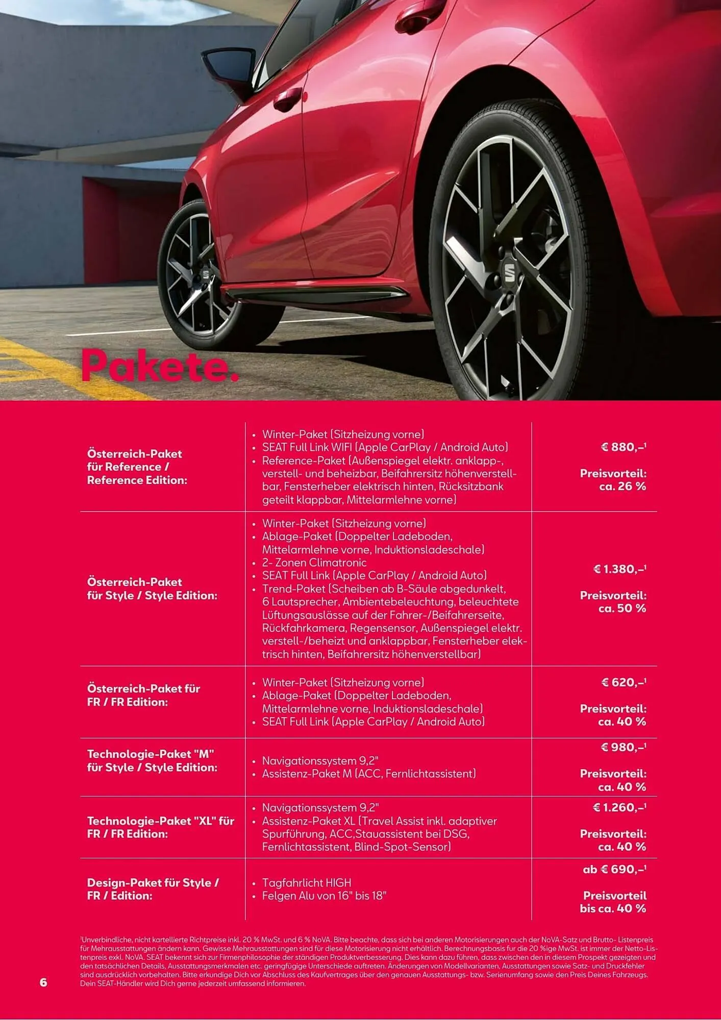 Seat Flugblatt von 13. Jänner bis 29. Dezember 2026 - Flugblätt seite 6