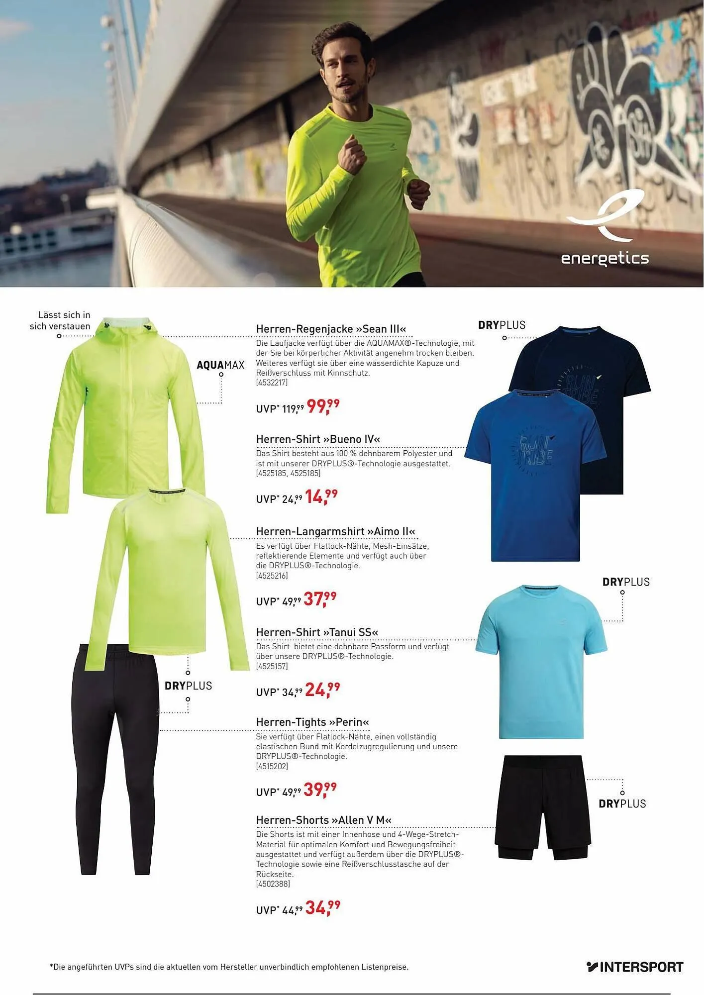 Intersport Flugblatt von 3. April bis 31. Dezember 2023 - Flugblätt seite 21