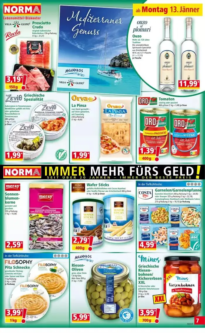 Unsere besten Schnäppchen von 13. Jänner bis 17. Jänner 2025 - Flugblätt seite  7