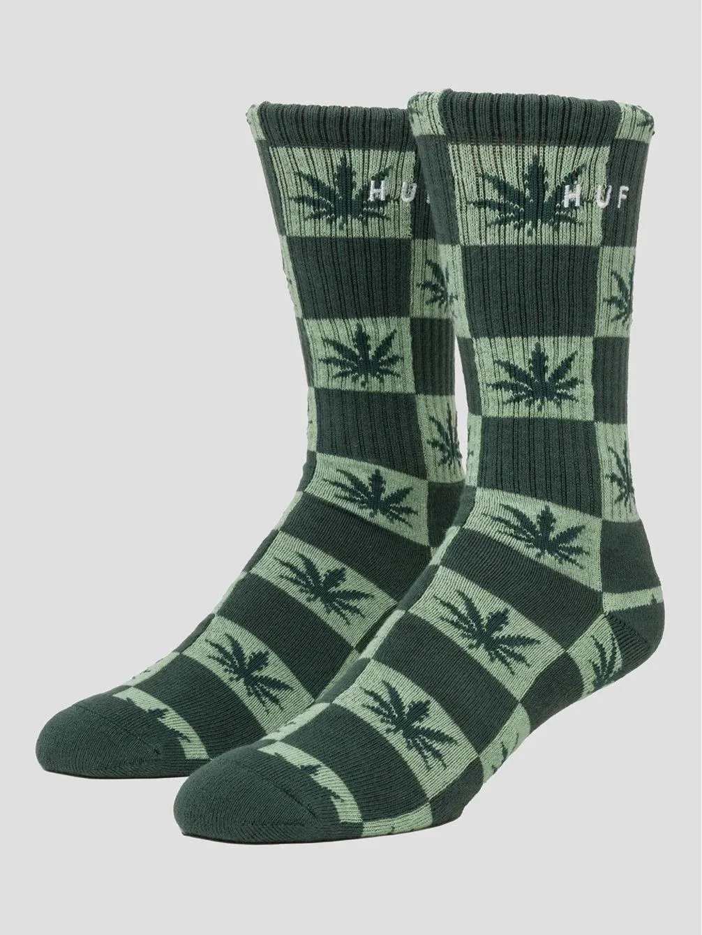 Checkered Plantlife Socken