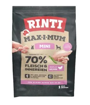 RINTI MAX-I-MUM MINI mit Huhn für Hunde 1 kg