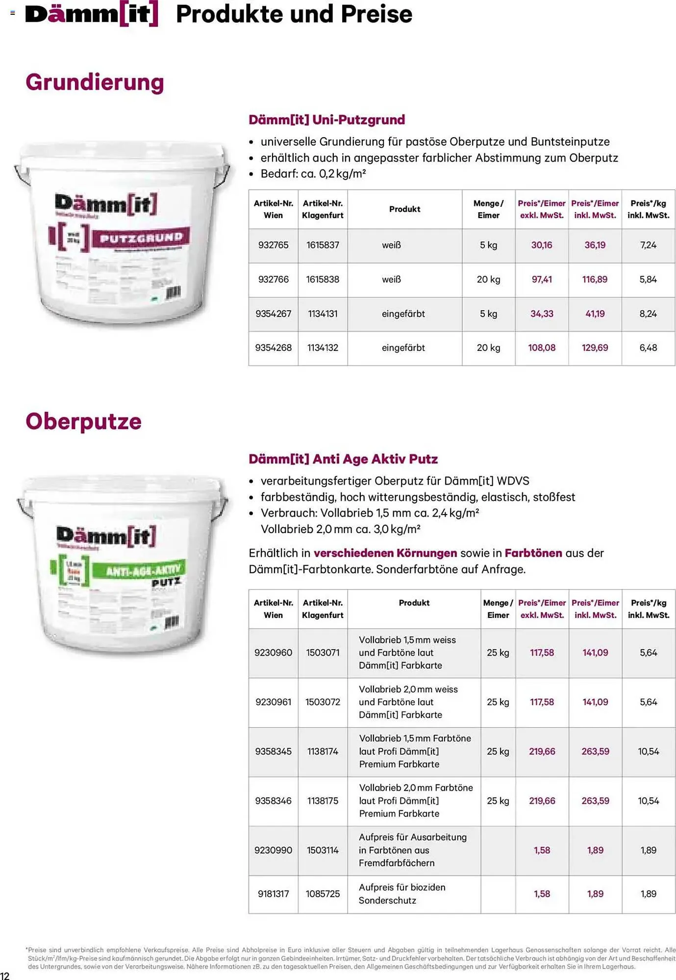 Lagerhaus Flugblatt von 8. Jänner bis 31. Dezember 2025 - Flugblätt seite  12