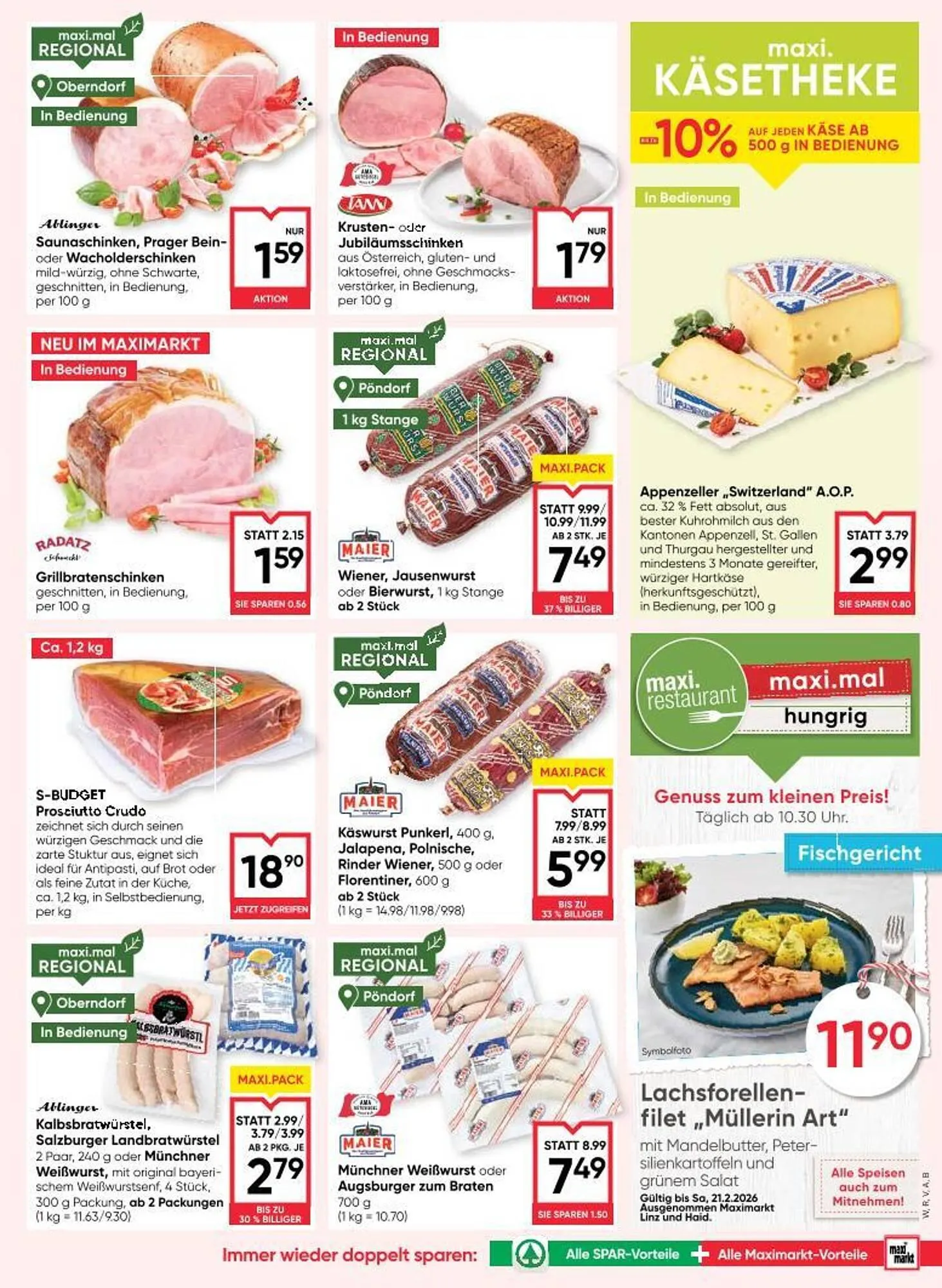 Maximarkt Flugblatt von 19. Februar bis 25. Februar 2026 - Flugblätt seite 9