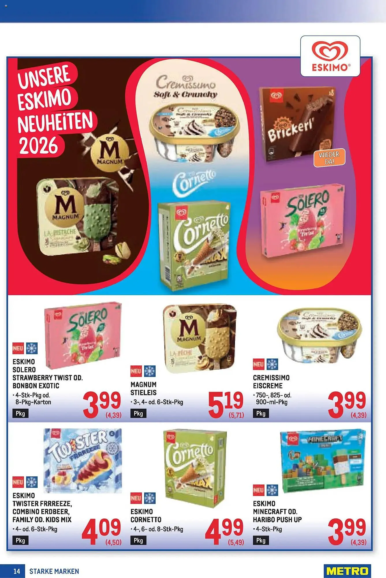 Metro Flugblatt von 19. März bis 1. April 2026 - Flugblätt seite  14