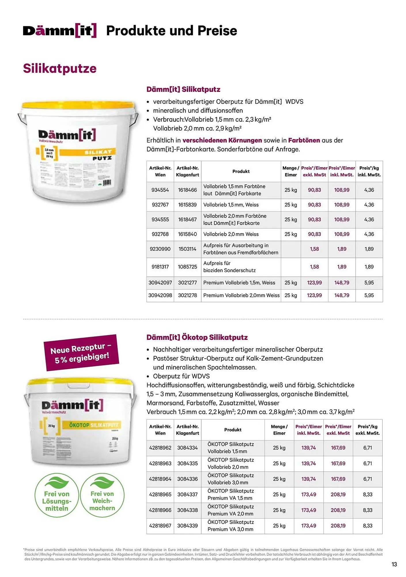 Lagerhaus Graz Land Flugblatt von 22. März bis 31. Dezember 2025 - Flugblätt seite  13