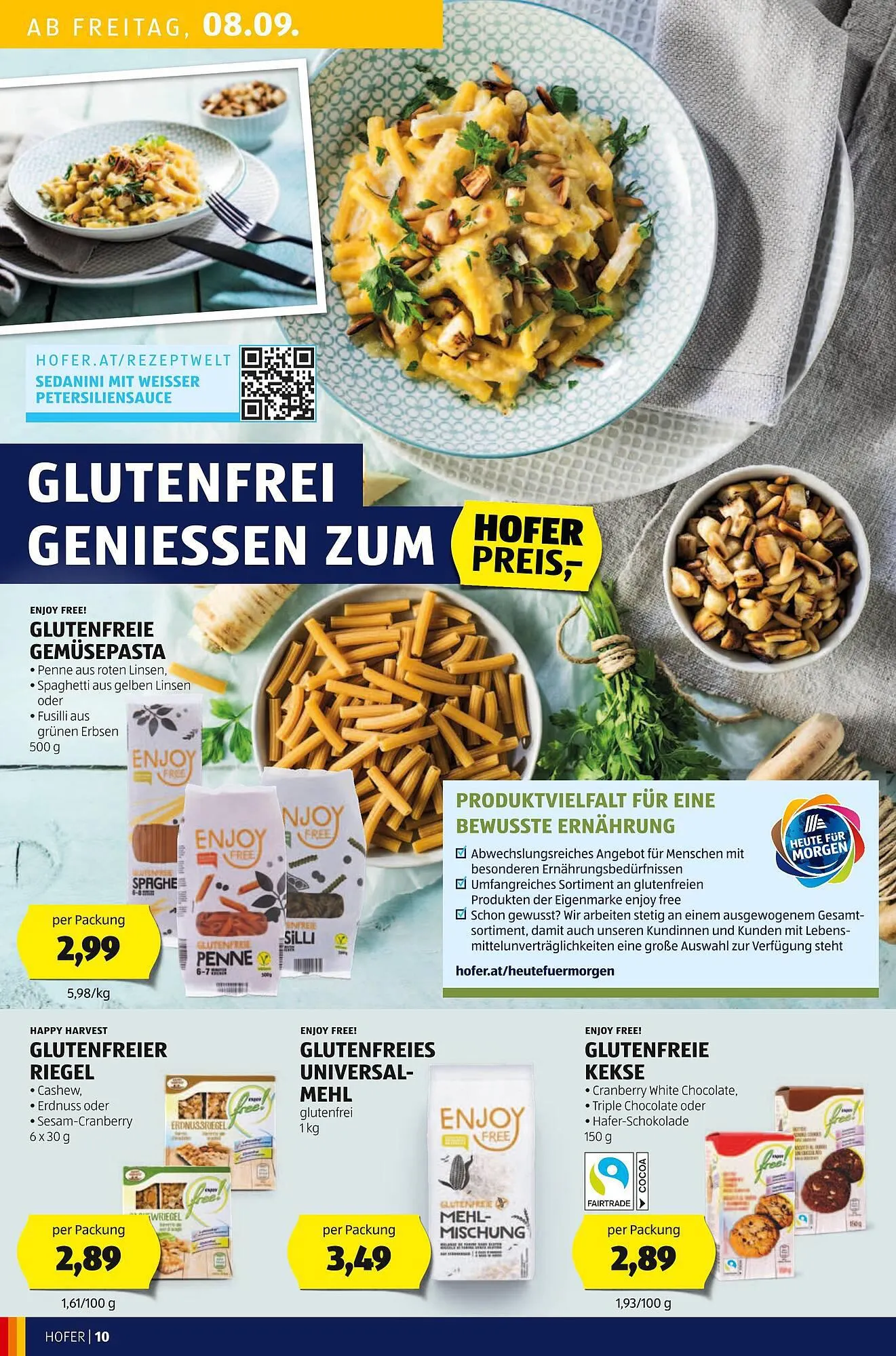 Hofer Flugblatt von 8. September bis 14. September 2023 - Flugblätt seite 10