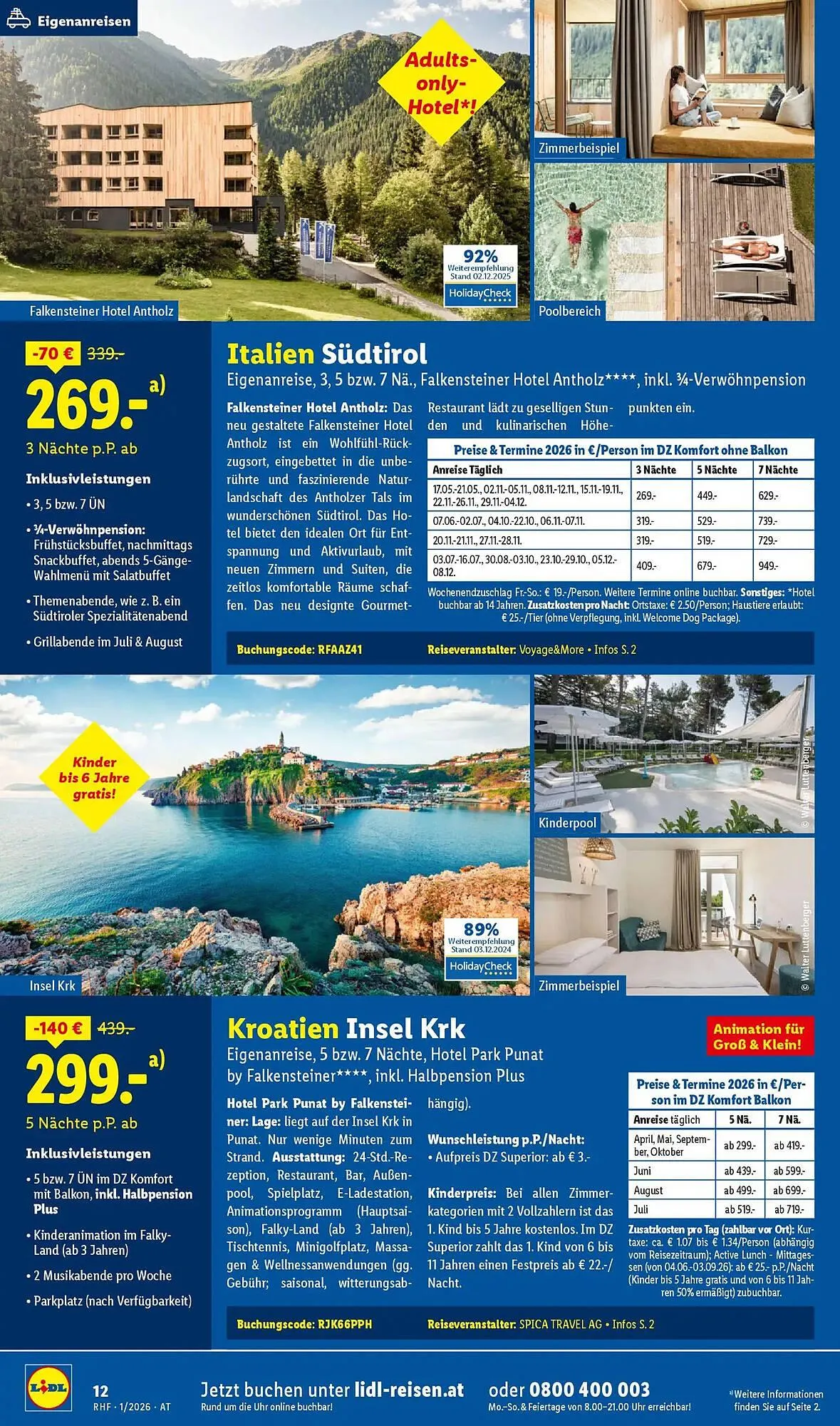 Lidl Flugblatt von 29. Dezember bis 31. Jänner 2026 - Flugblätt seite  12