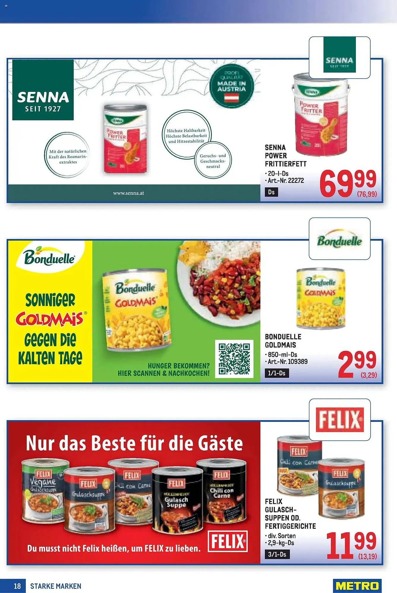 Metro Flugblatt von 13. November bis 26. November 2025 - Flugblätt seite  18