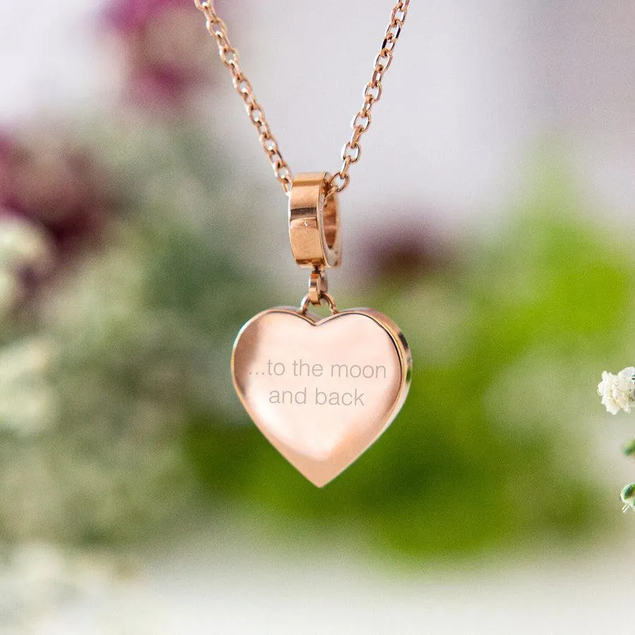 Anhänger Temi rosé gold mit persönlicher Gravur