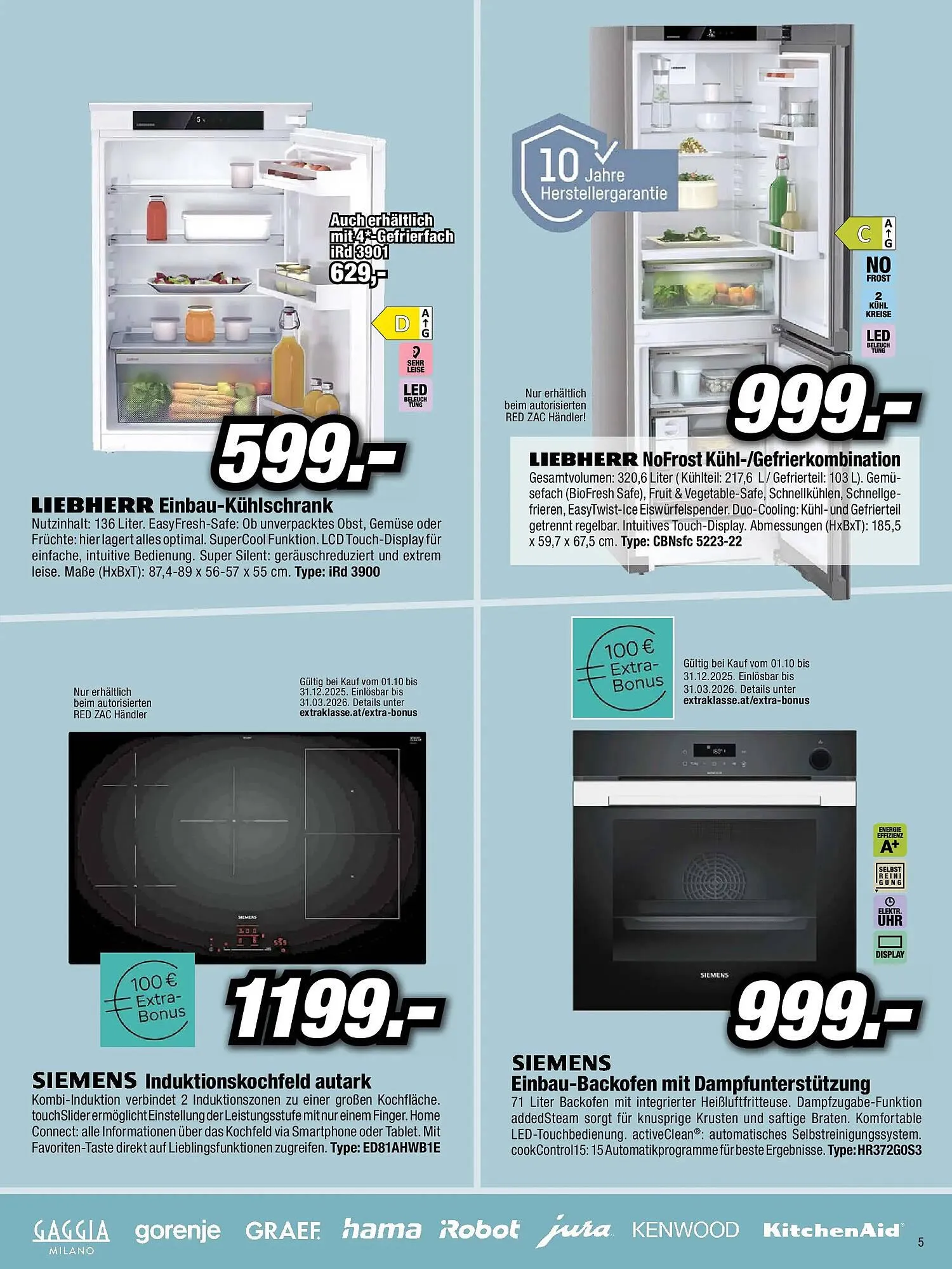 Red Zac Flugblatt von 26. Dezember bis 14. Jänner 2026 - Flugblätt seite 5
