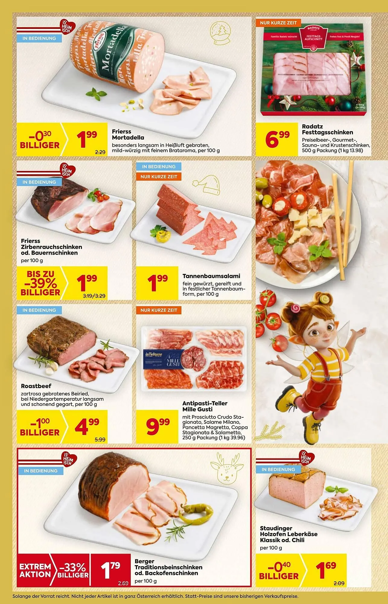 Billa Corso Flugblatt von 4. Dezember bis 10. Dezember 2025 - Flugblätt seite 6