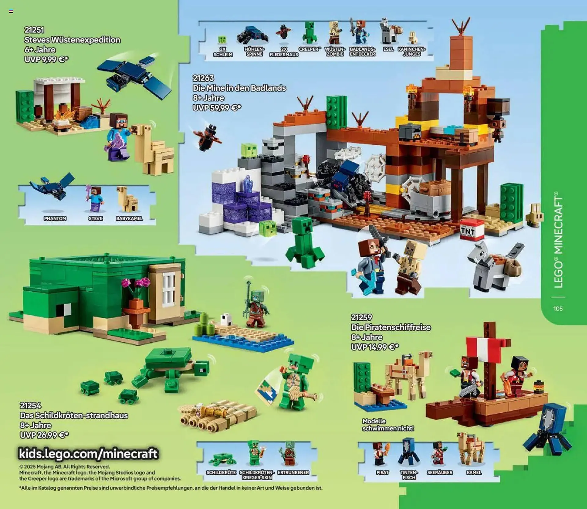 Lego Flugblatt von 3. Jänner bis 4. Juli 2025 - Flugblätt seite 107