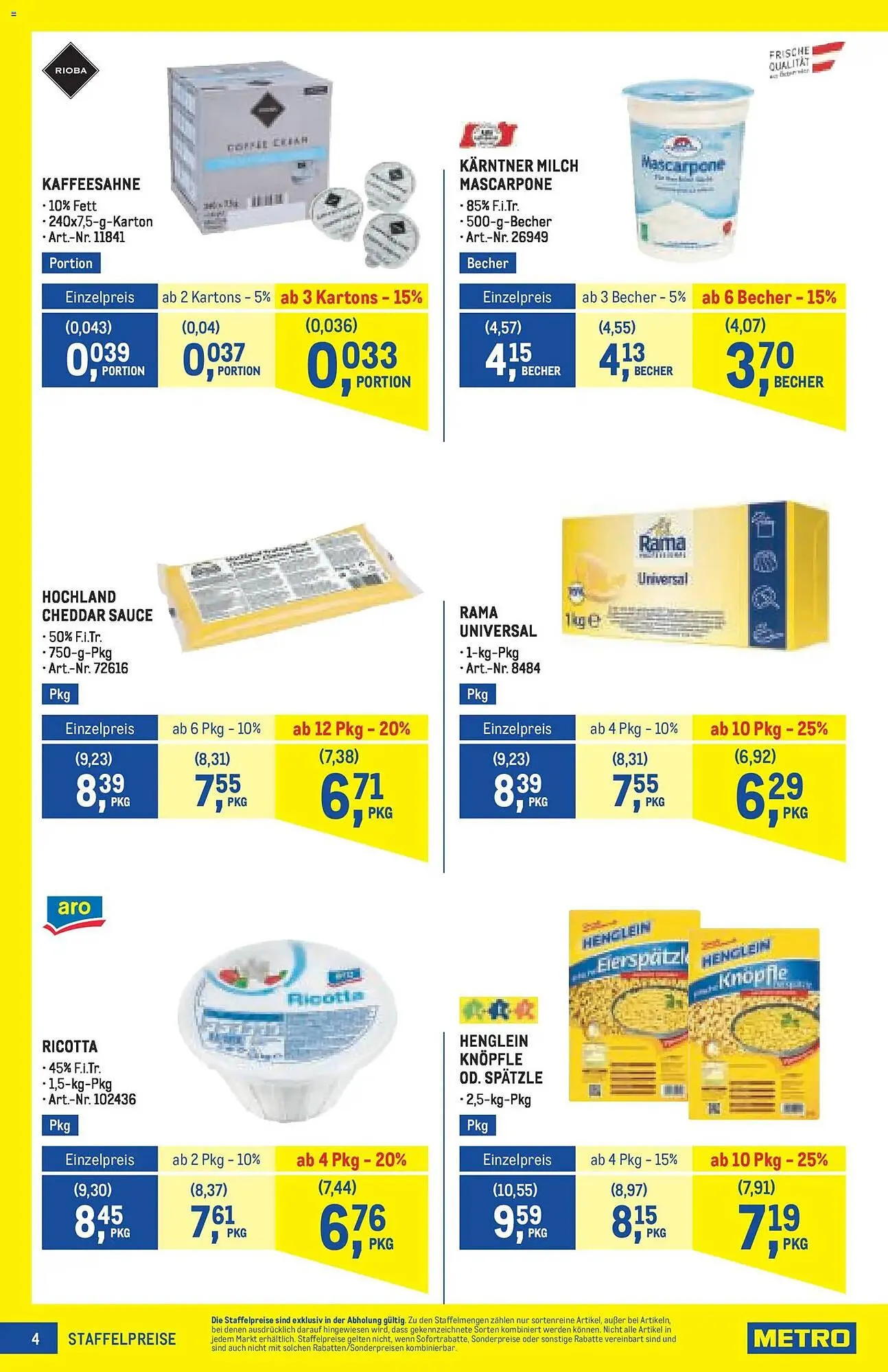 Metro Flugblatt von 27. November bis 10. Dezember 2025 - Flugblätt seite 4