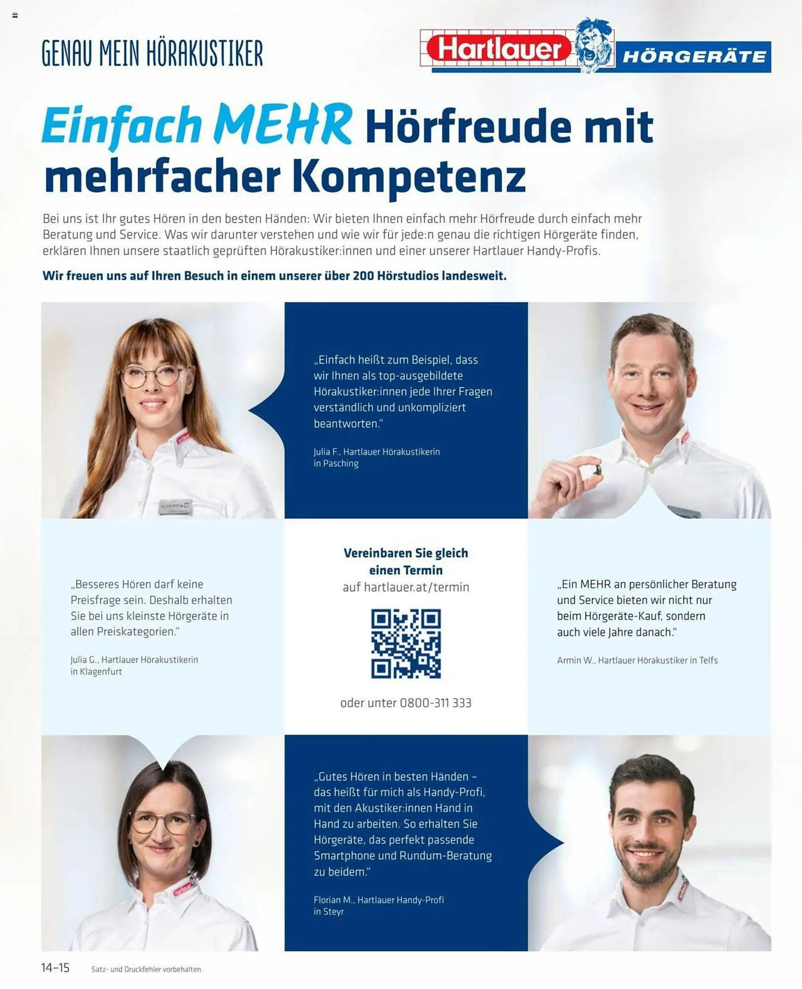 Hartlauer Flugblatt von 1. September bis 30. September 2023 - Flugblätt seite 14